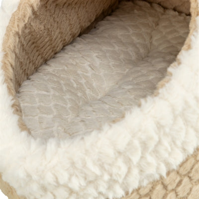 Trixie Katzenkorb Igloo Kaline Mio Hellbraun/Creme 35X41X26 Cm