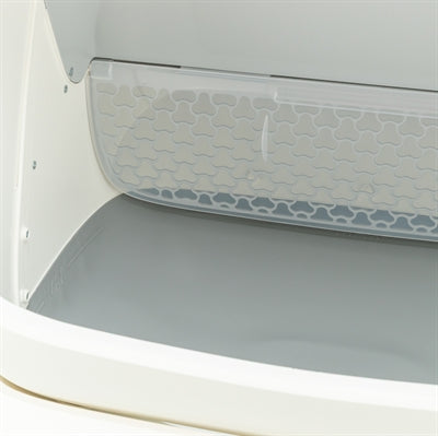 Trixie Selbstreinigendes Elektrisches Katzentoilette Xl Aus Kunststoff, Weiss 63 × 51 × 60 Cm