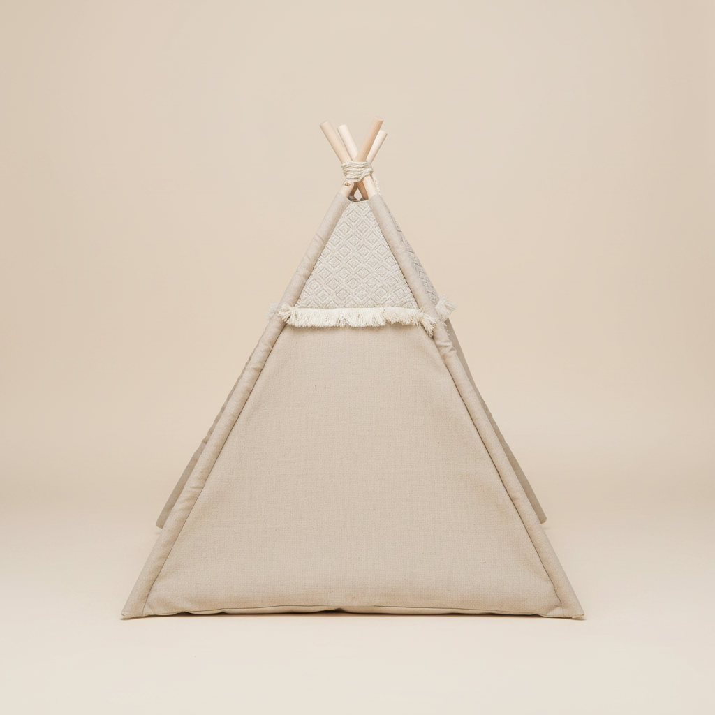 Kuschel-Tipi Rückansicht